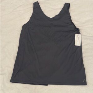 SkirtSports Black Sleeveless Tank Top NWT